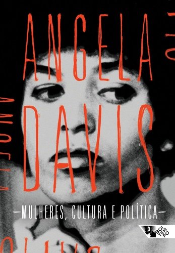 Capa do livro Mulheres, Cultura e Política, de Angela Davis