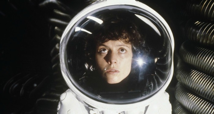 Imagem da personagem Ellen Ripley, no filme Alien