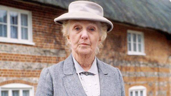 Miss Marple, personagem da escritora Agatha Christie.