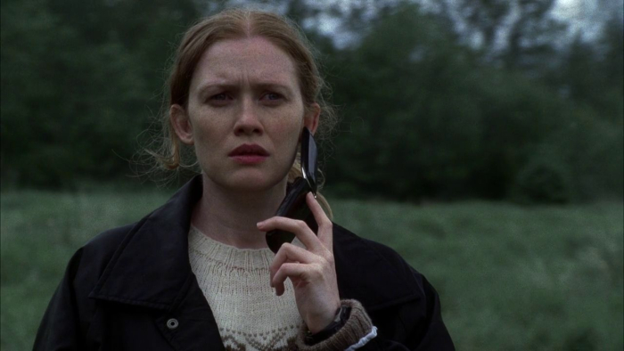 A personagem Sarah Linden, da série The Killing.